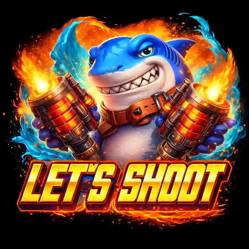 Lets Shoot casino game interface - 555taya